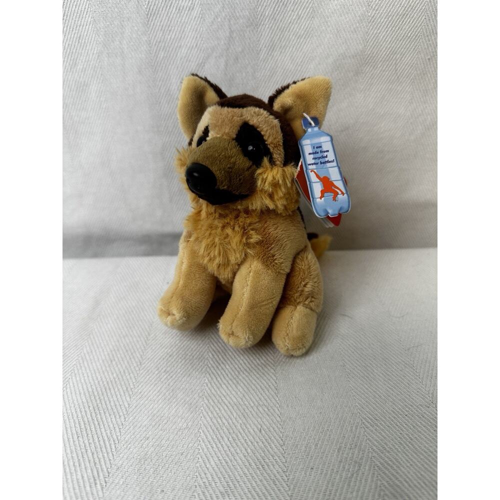Wild Republic German Shepard Stuffed Animal 5" Tall Cute Dog Plush